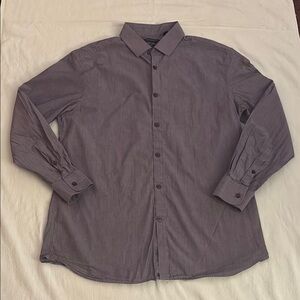 John Varvatos Charcoal Dress Shirt